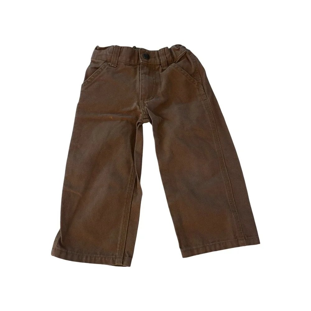 Carhartt Baby Brown Pants 2T Canvas